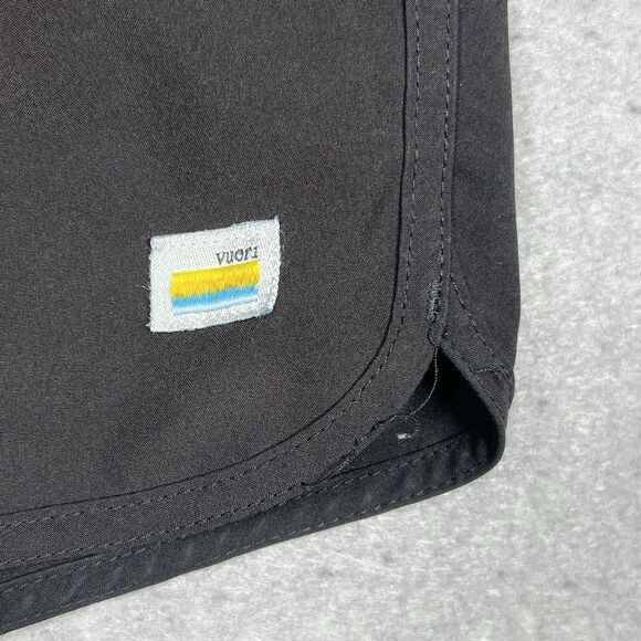 Vuori Bank Shorts Men’s Medium Black Drawstring Athletic Pocket Stretch - Picture 7 of 10